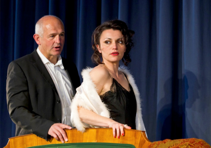 Ildiko Babos & Fritz Egger: 'LIEBELEIEN – Lustspiele von Arthur Schnitzler' (Schauspielprojekt, 2012)